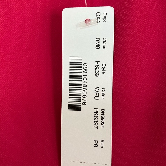 J. Crew Pink Spaghetti Strap Dress w/ Slit - Picture 5 of 8